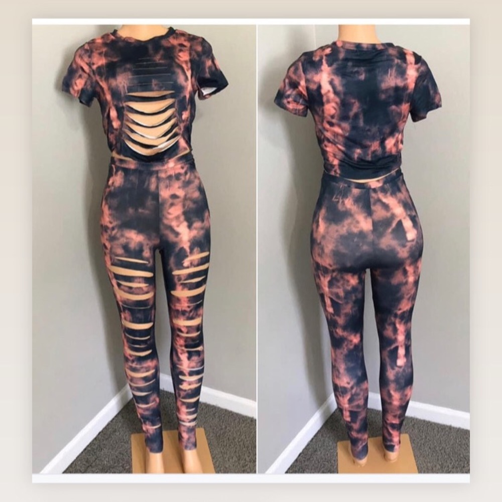Short Sleeve Pants set